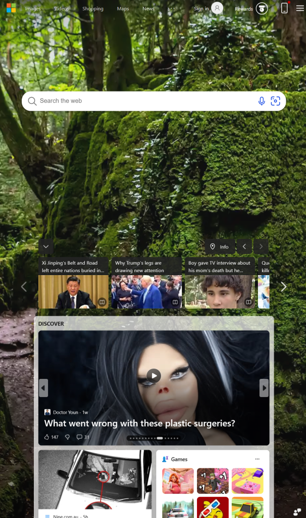 why bing sucks and why I would not use it